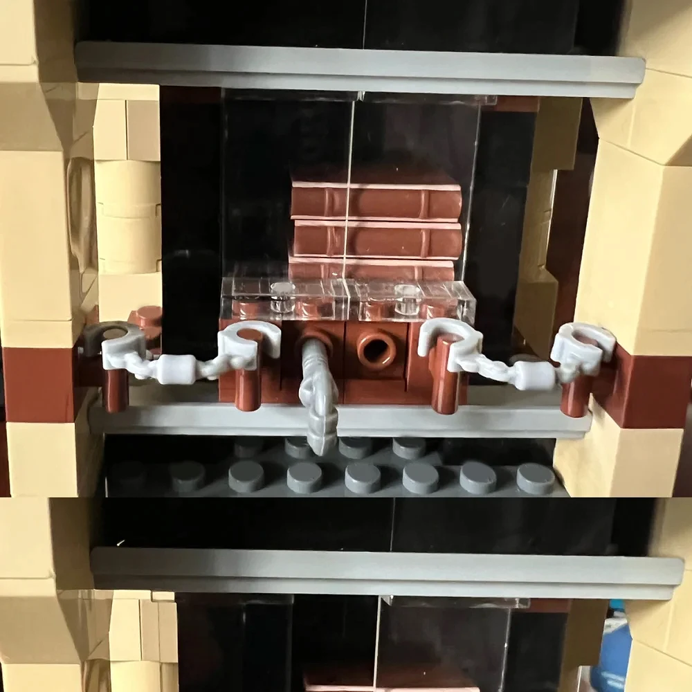 Kreatywny ekspert seria filmów Castle Architecture moc Building Block cegły model widoku na ulicę zabawka przyjaciele prezenty urodzinowe 1290 sztuk