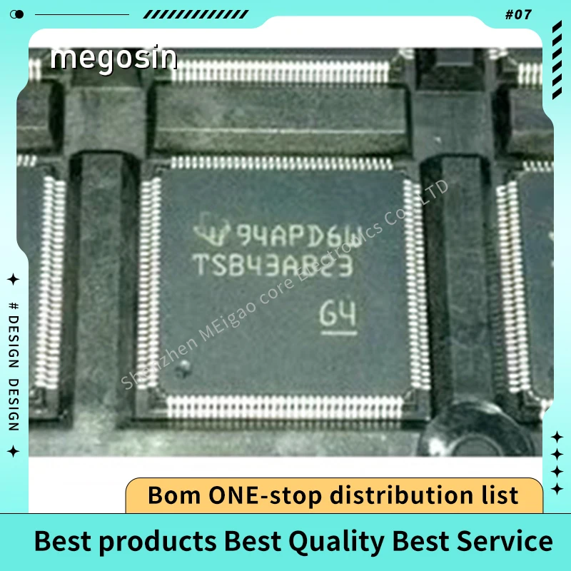 1pcs/lot TSB43AB23 TSB43AB23PDT TQFP128 Interface controller chip