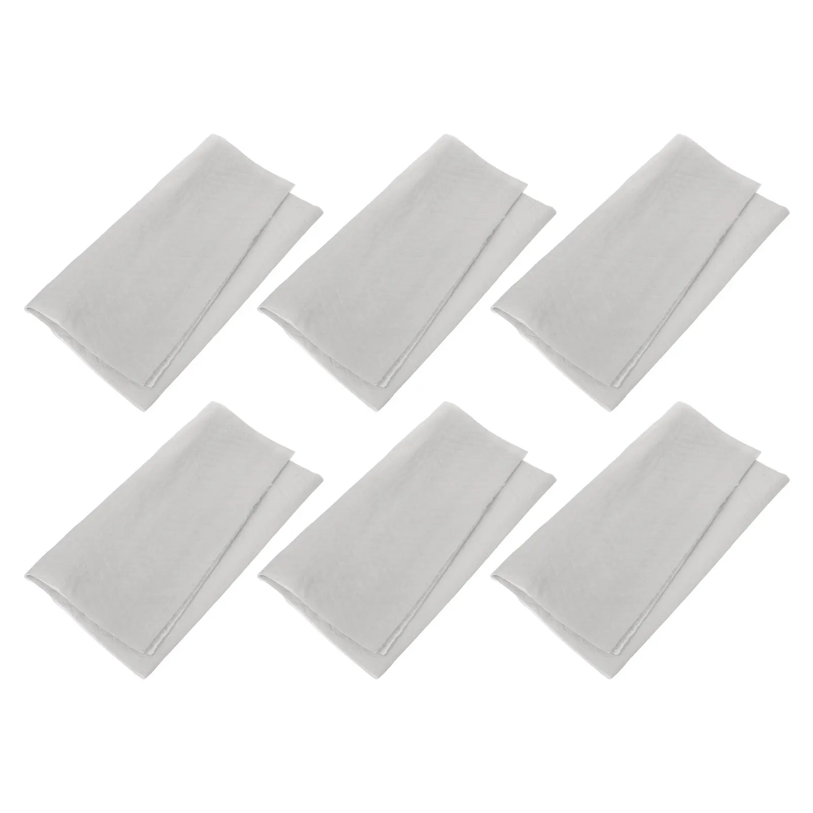 6Pcs Range Hood Oil Absorbing Filter Pads Nonwoven Fabric Grease Catcher Sheets Kitchen Oil Absorbent Paper Protector