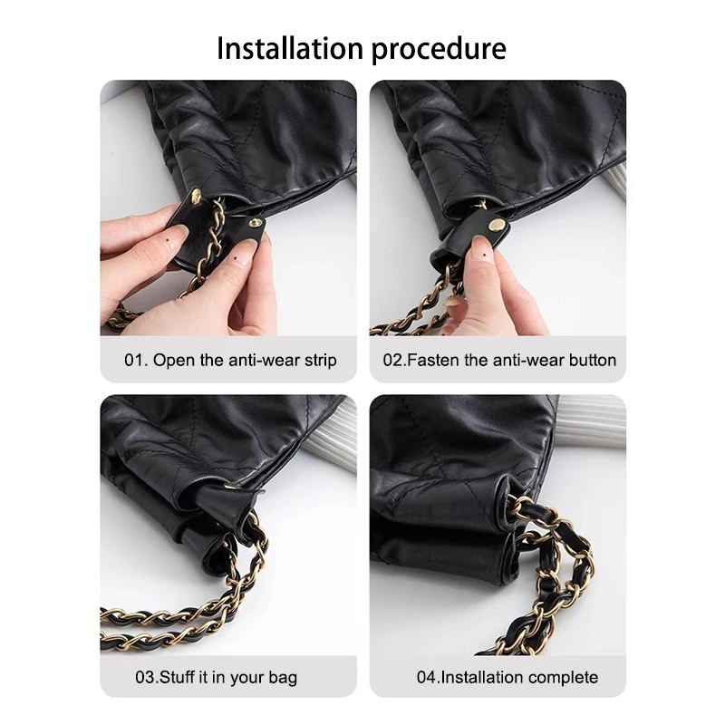 EverToner For C Style22 Garbage Bag Anti-wear Clasp Shoulder Belt Pressure Reducing Pad Accessories