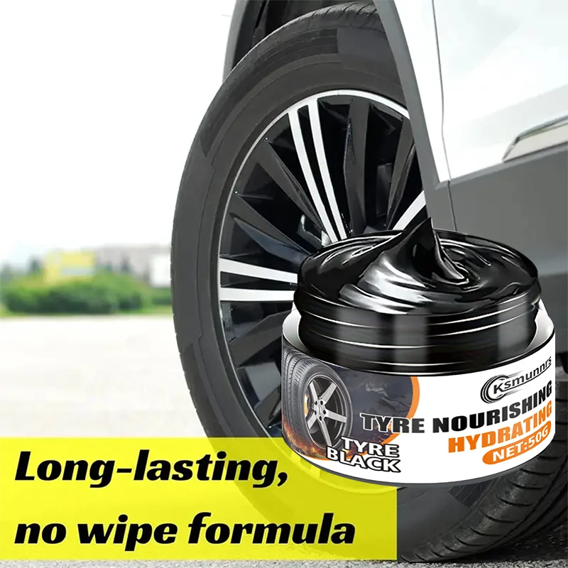 Tire Protective Cream - Professional Plastic Crystal Coating Repair Cream - Whitening, Discoloration Removal, Scratch Repair, Ti