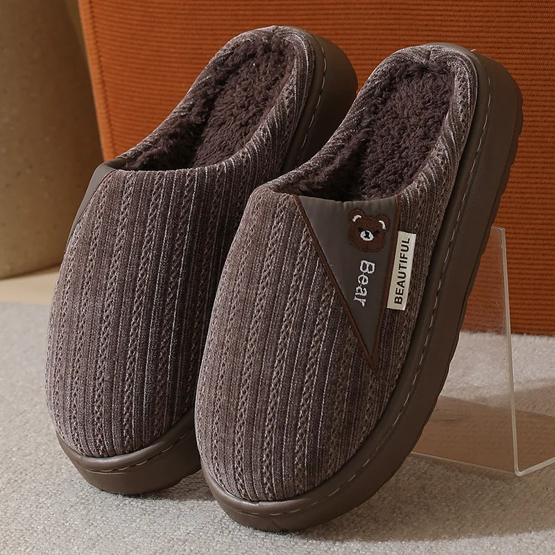 

Casual Women's Home Slippers Plush Luxury Designer Woman Shoes Indoor Fluffy Winter Platform Fuzzy Fur Slides Elegant Flats Soft