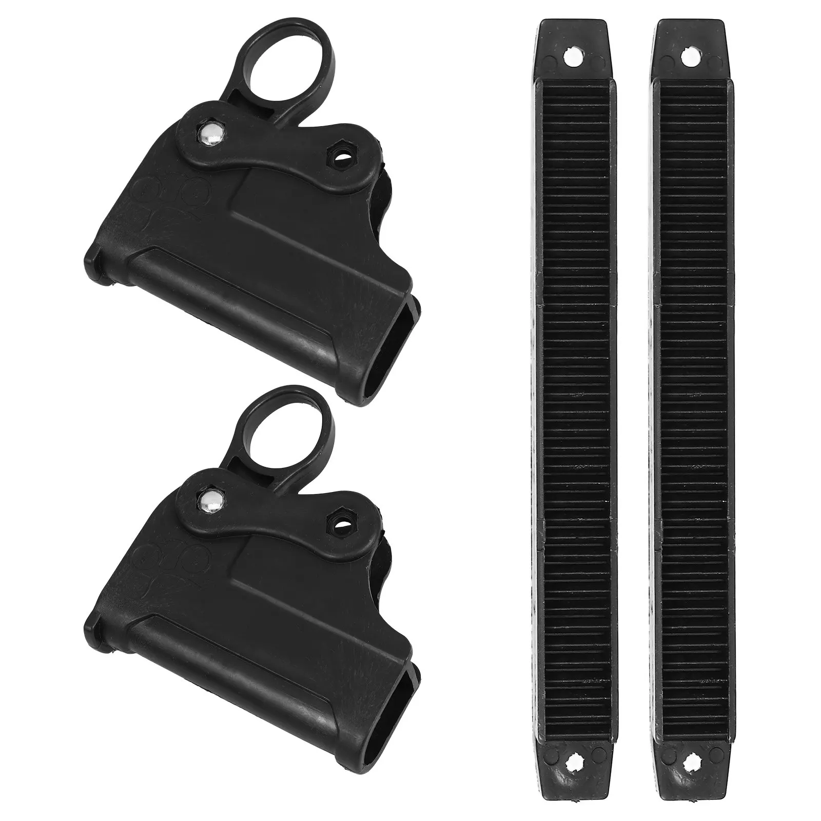 1Pair Foldable Chair Locking Hinge Replacement Parts Plastic Lounge Armrest Latch Hinge for Recliner Beach Chair Camping Gear