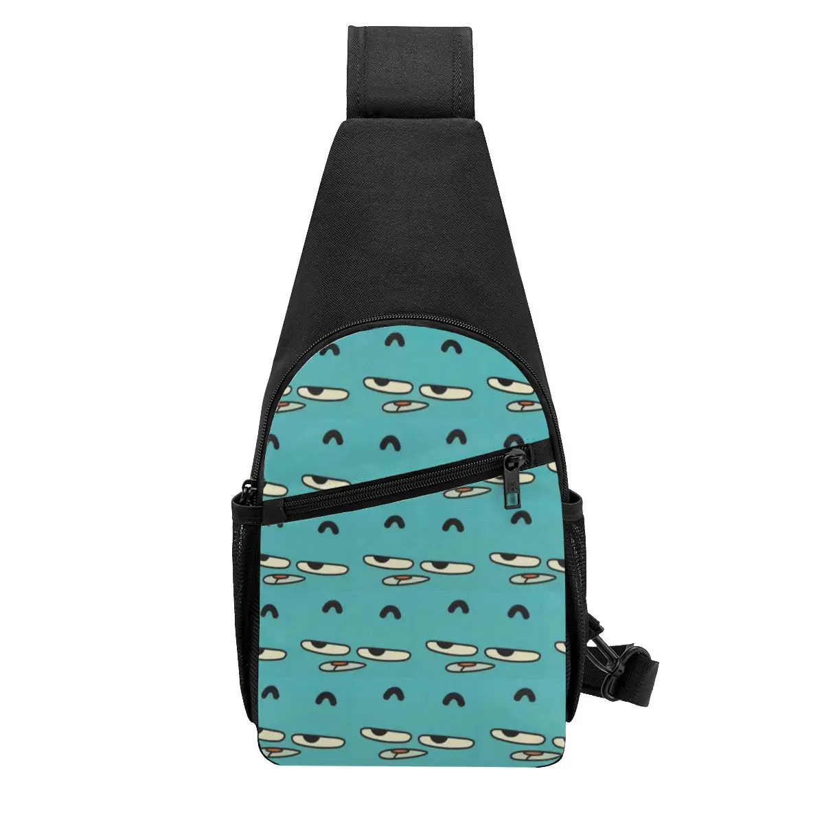 Gum Gumball Chest Bag Men Sling Crossbody Backpack Chest Bag Travel Hiking Daypack Shoulder Bag