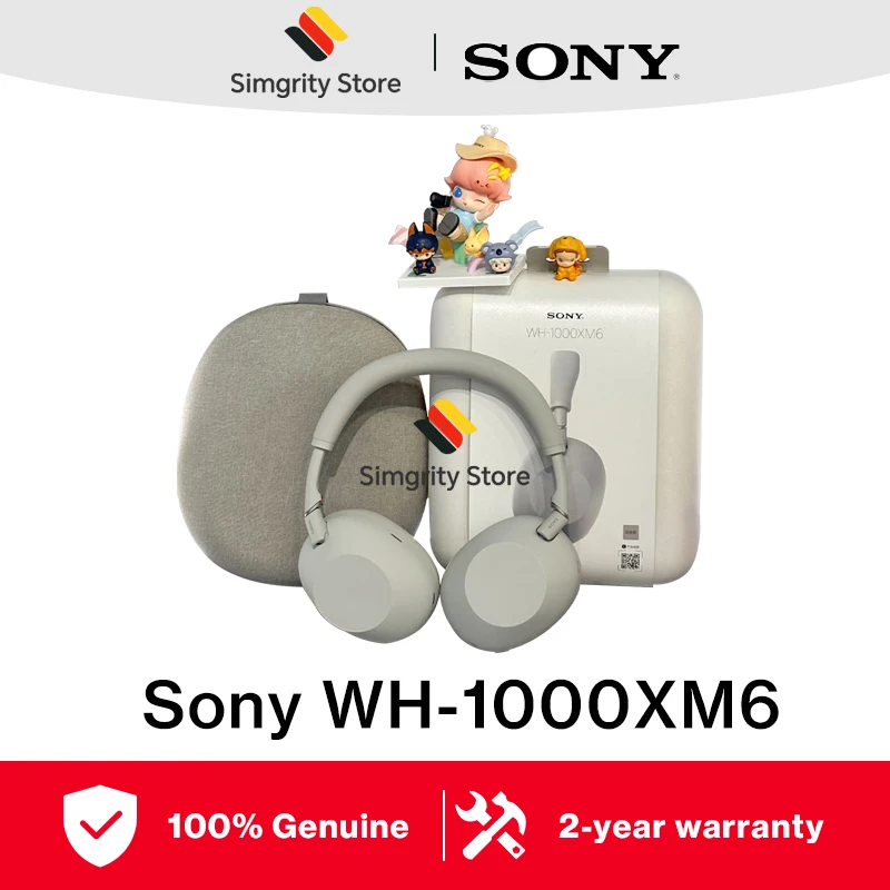 Sony WH-1000XM6 nero — la cancellazione del rumore che libera dai fastidi ovunque