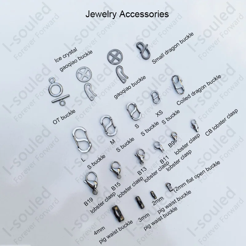 Pure Titanium Lobster Clasps for Jewelry Making - Hypoallergenic DIY Clasps with Secure Lock, Premium Jewelry Findings