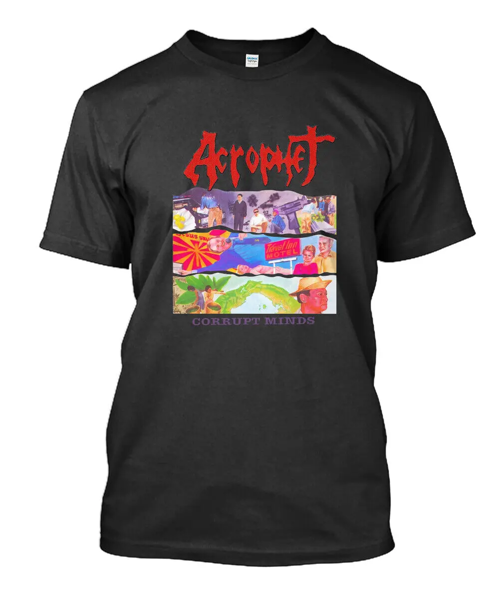 

Новая классическая футболка ACROPHET Corrupt Minds Old School для мужчин и женщин, размеры от S до 5XL