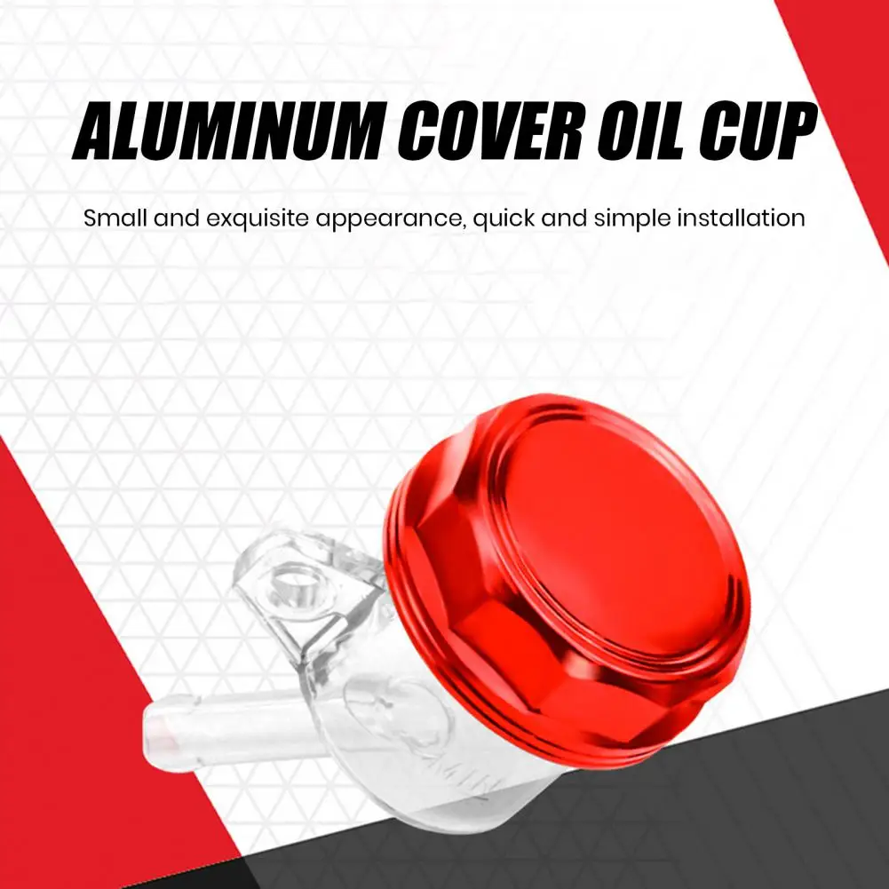 

Aluminum Oil Cup Universal Aluminum Lid Oil Cup Motorcycle Brake Pump Fluid Reservoir Tank Clutch Accessories Motorcycle Oil Lid