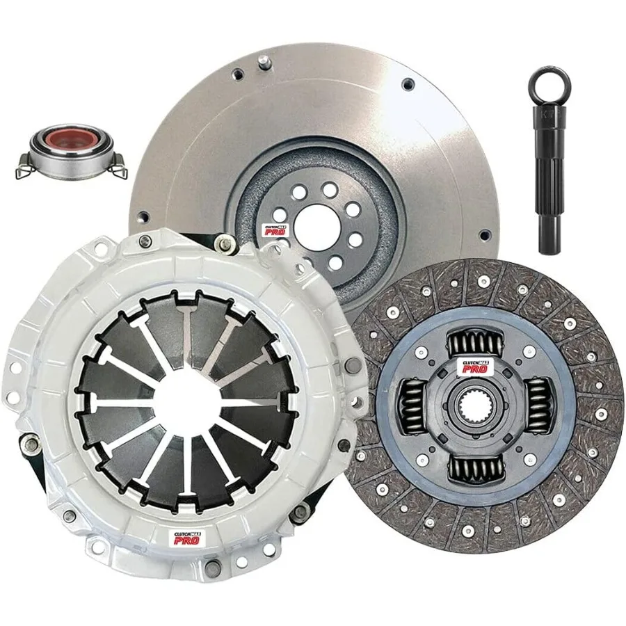 

PRO Heavy Duty OEM Clutch Kit with Flywheel for 20092013 Toyota Corolla Matrix and 20092010 Pontiac Vibe 1.8L DOHC 4Cylinder 5S