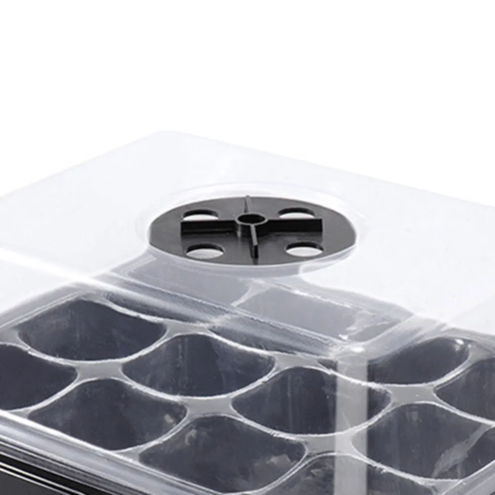 

12 Pcs Nursery Pot Vent Cover Breathable Humidity Plate for Flowerpot Plastic Reusable Garden Accessories Planter