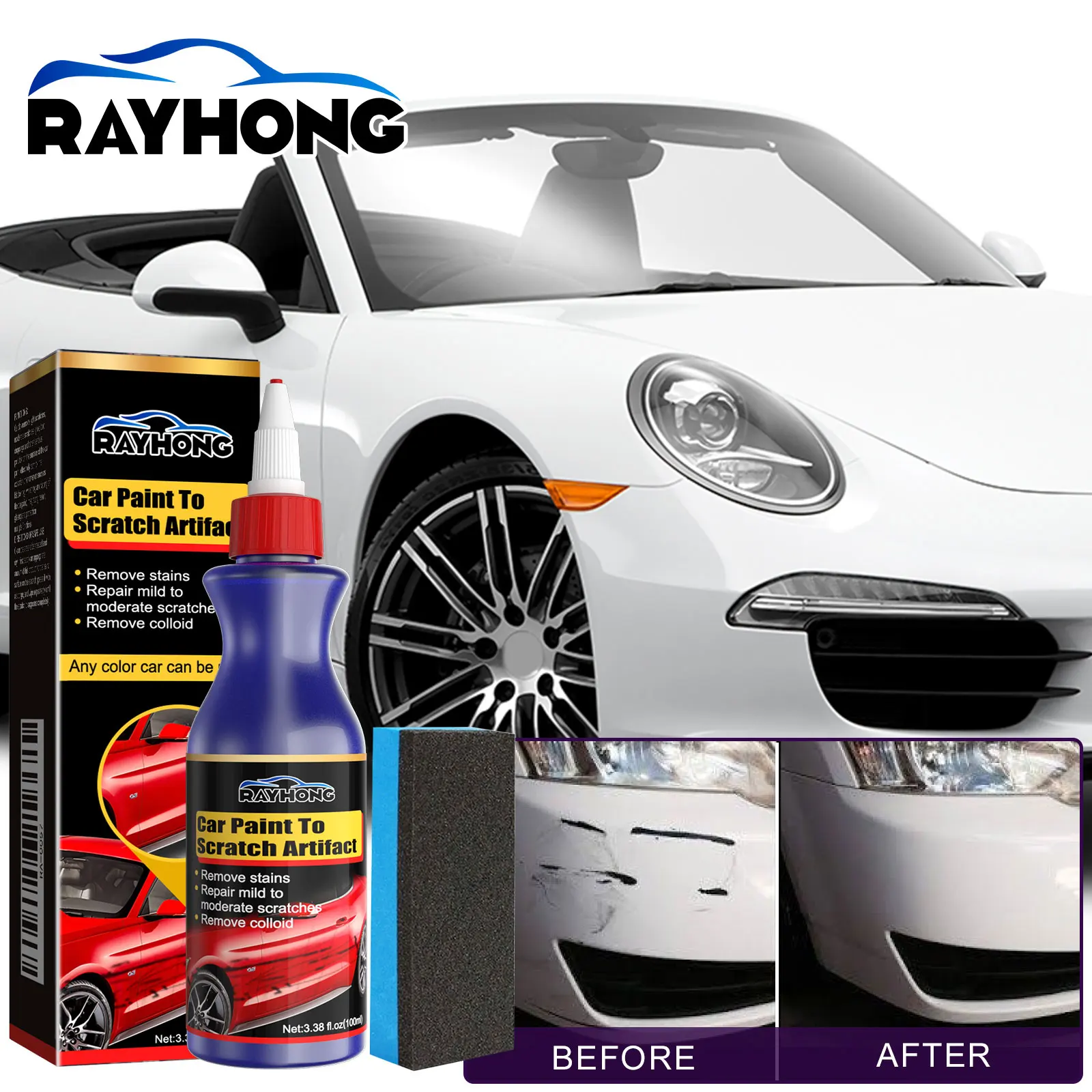 

Уход за автомобильной краской, ремонт царапин, ремонт краски, защита от царапин, удаление царапин, удаление пятен, лак