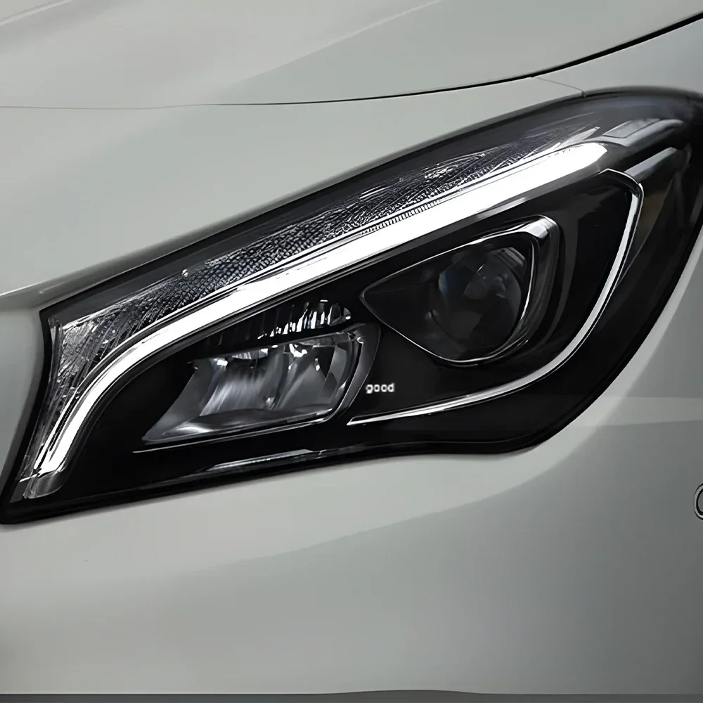 

Для Benz Gla 2014-2019 W117 C117 Высококачественный светодиодный автомобильный головной фонарь в сборе, обновленный новый объектив проектора, аксессуары для автомобильных фар