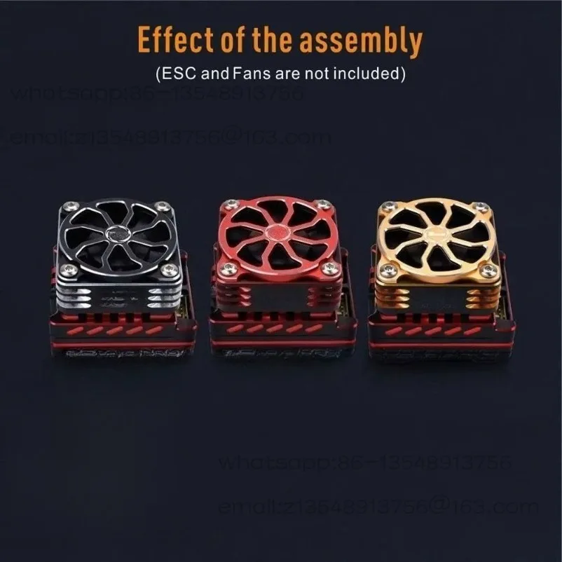 30/40Mm fan heat dissipation protective cover, ESC motor fan protective cover multi-color optional