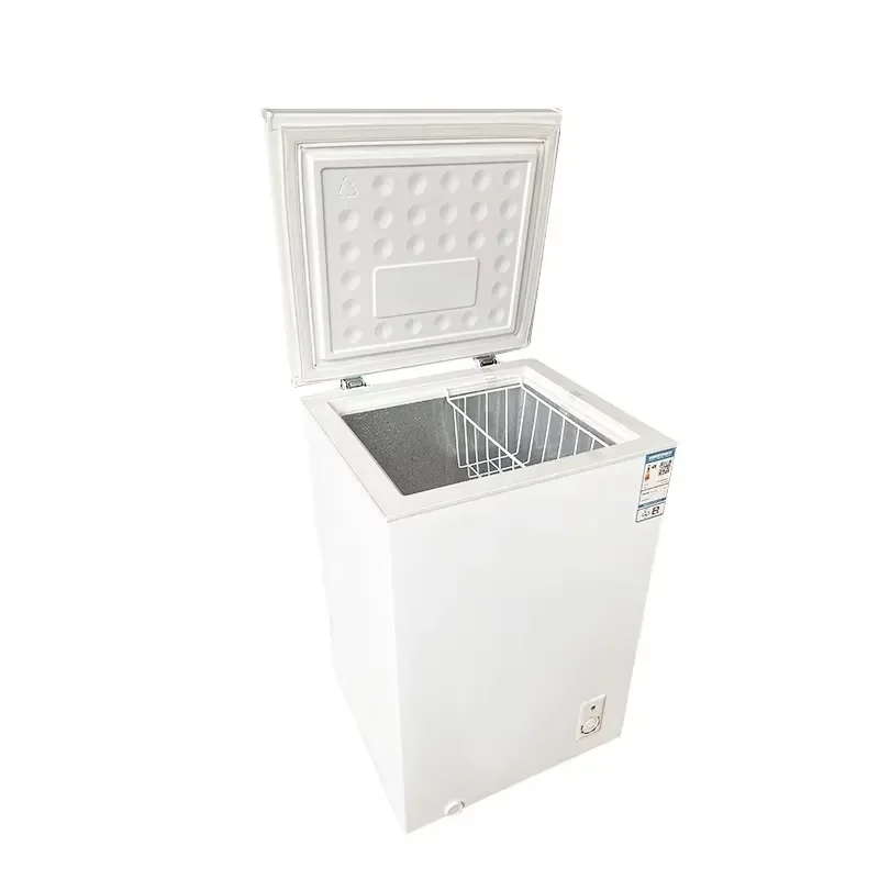 Commercial Horizontal Ice Cream Freezer Display Refrigerator Showcase for Store Supermarket