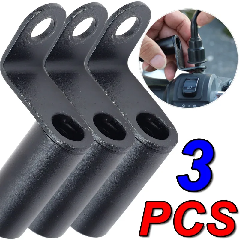 1/2/3PCS Motorcycle Phone Holder Bike Rear View Mirror Mount Extender Security Quick Lock Universal Support Phone Stand