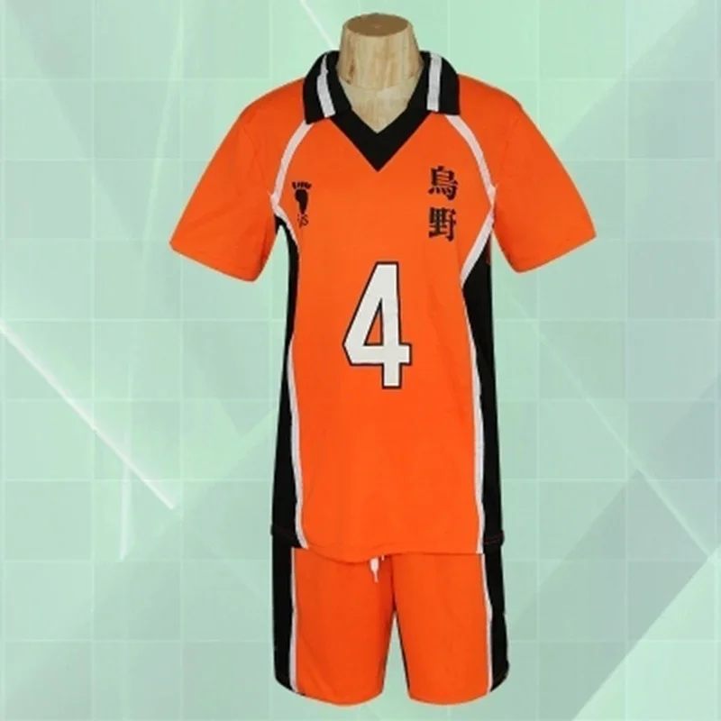 Haikyu!! Przebranie na karnawał klub siatkarski Haikyuu kararuno Koukou Hinata Shoyo koszulki sportowe Kageyama Tobio