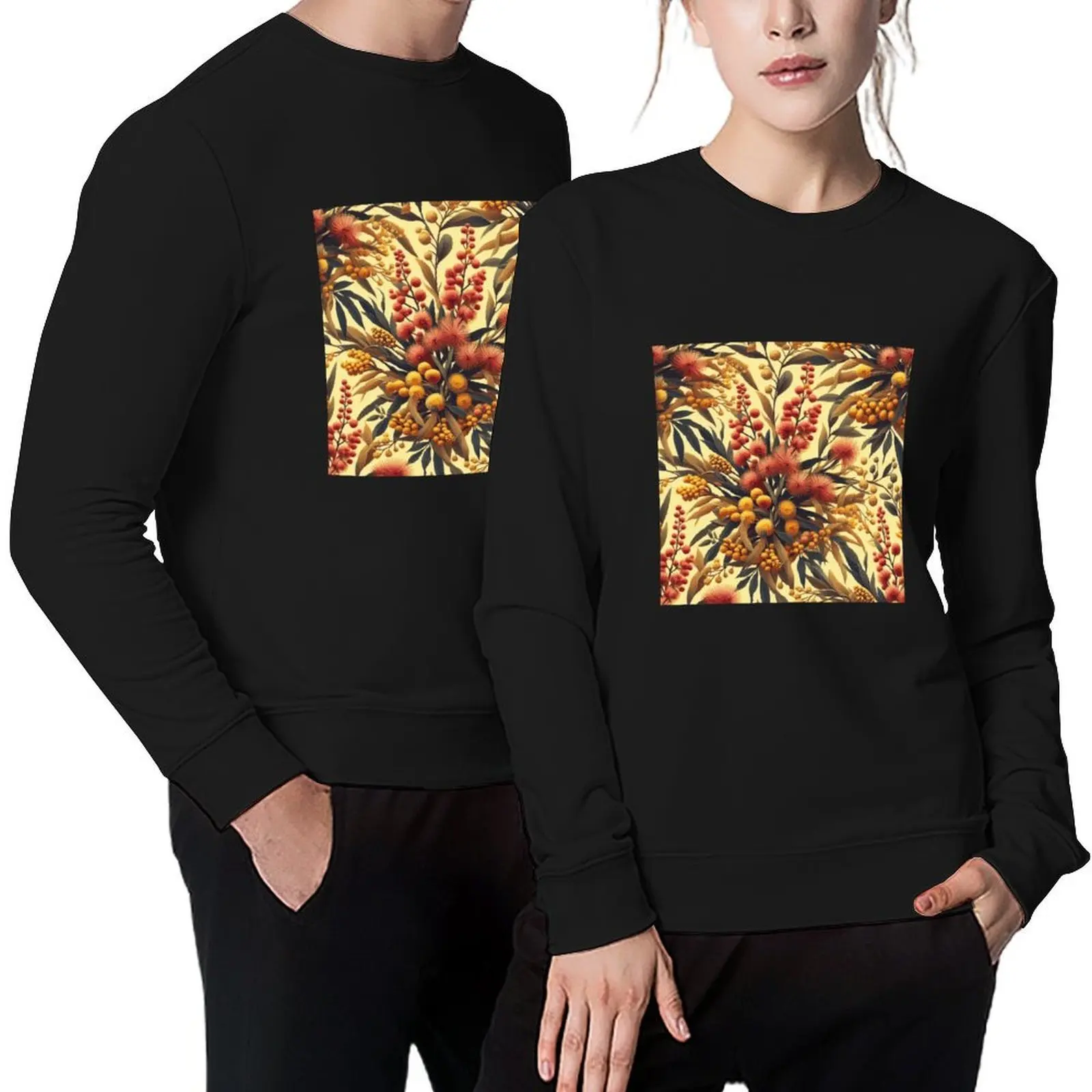 

Exotic Flower Wildflowers Pullover mens clothes blouse men's clothes mens designer clothes new sweatshirt