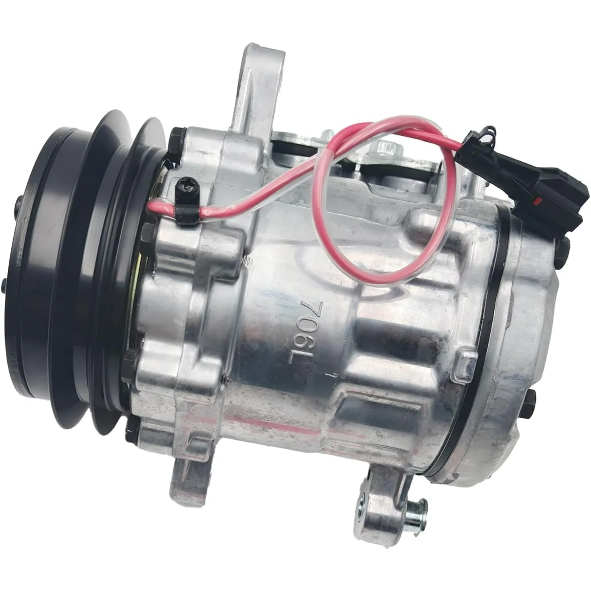 12V A/C Compressor KHR3536 4615804 0296712931 22L-979-2200 22L-979-2211 Compatible for Komatsu PC27MR-3 for 27D 35D Hitachi