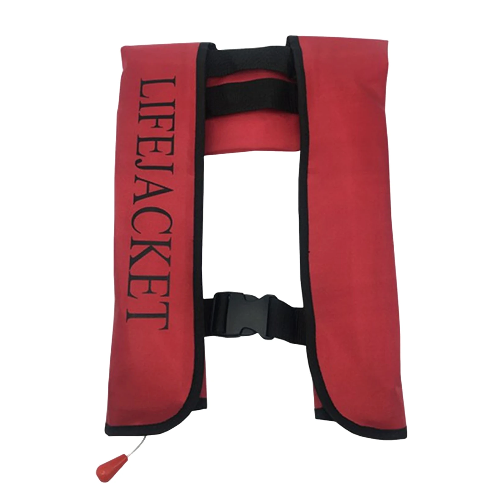 Automatische aufblasbare Schwimmwesten mit reflektierenden Streifen und Sicherheitspfeife, Schwimmwesten für Wassersport, Angeln, Rafting, Zubehör
