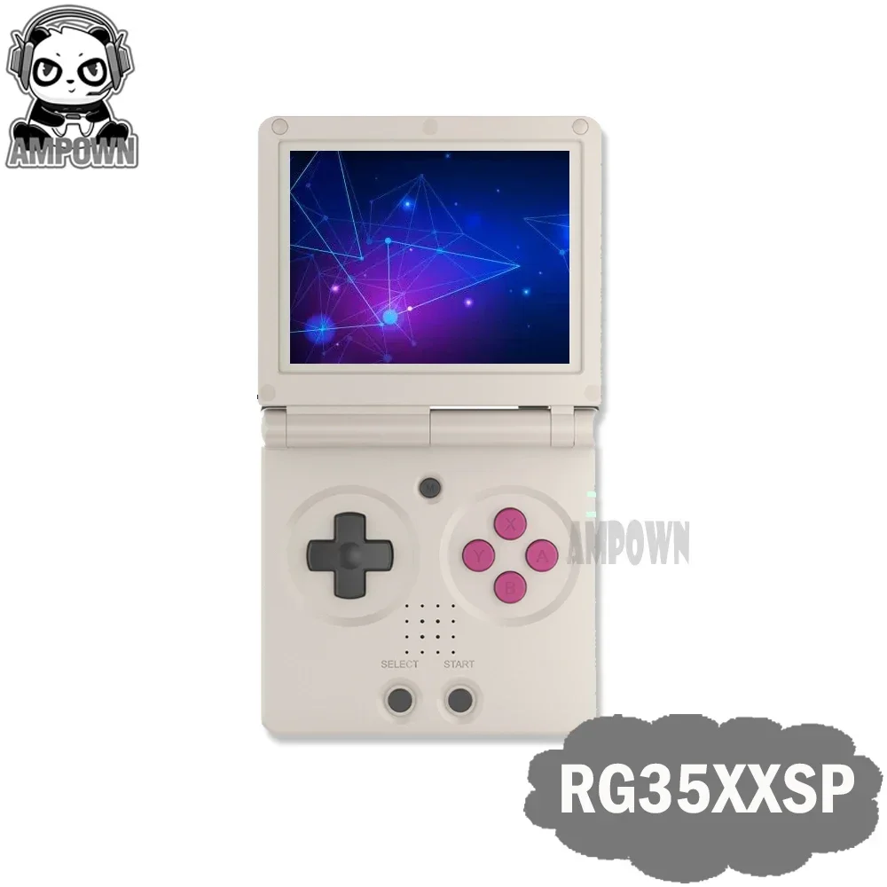 Anbernic RG35XXSP RG35XX SP 3.5‘’ Retro Folding Handheld Game Players Linux Classical Video Game Console 5G WIFI 3300mAh 5K Game