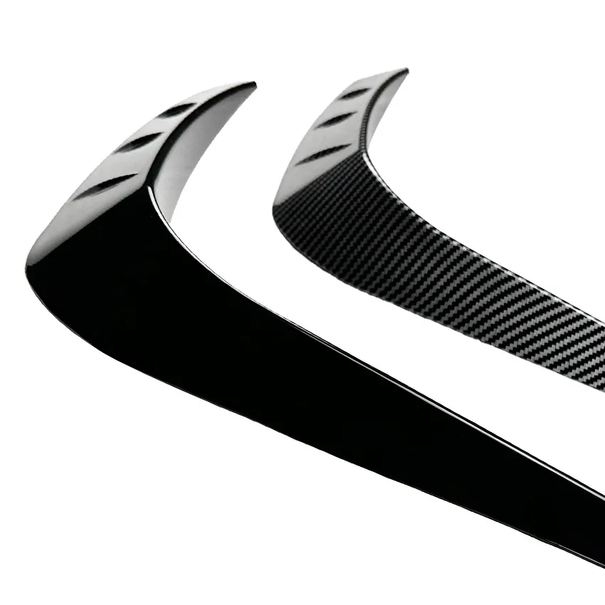 Car Front Bumper Canard Spoiler Diffuser For Ford Focus MK4 ST Line 2019 2020 2021 2022 Splitter Air Vent Trim Body Kits Tuining