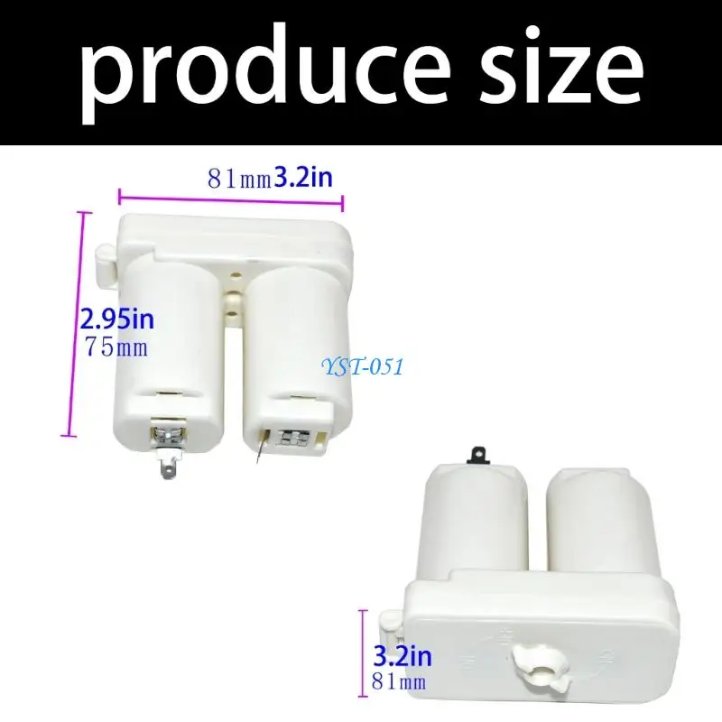 E15A White Battery Case Replacement for Hot Water Unit Service Part