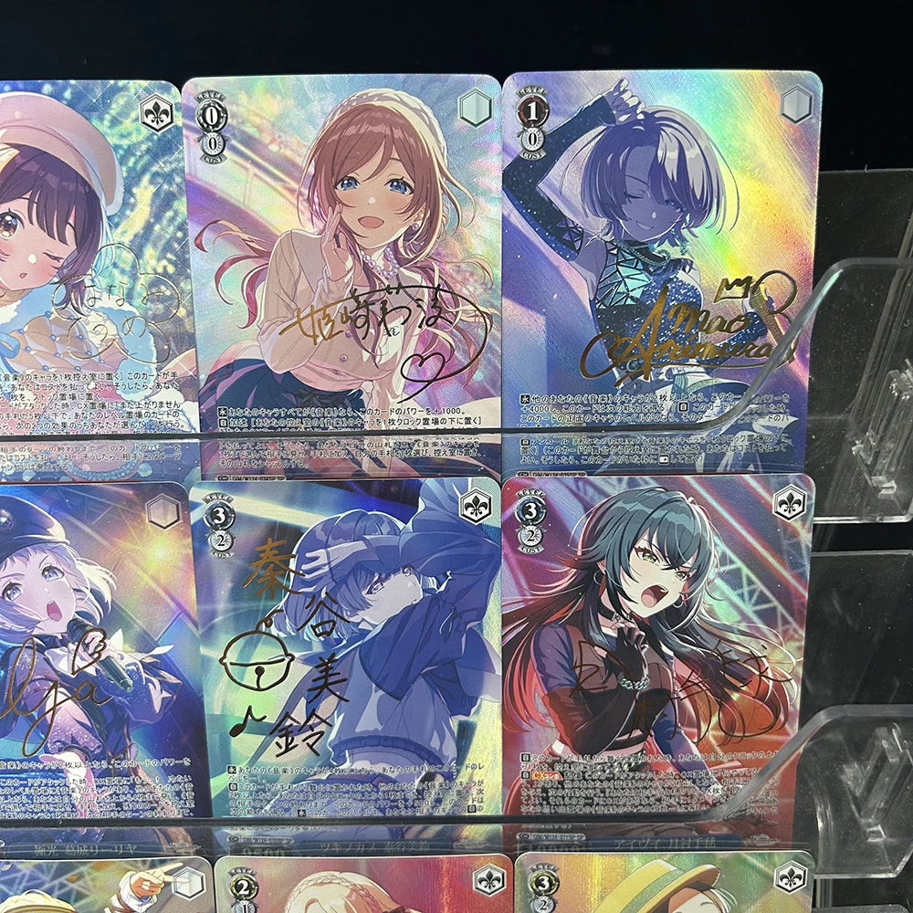 لتقوم بها بنفسك 12 قطعة/المجموعة أنيمي لعبة مدرسة المعبود ماستر Hanami Ume Gim/W124-037Sp SP Gim/W124-068SP SP فلاش احباط بطاقة دمى هدايا