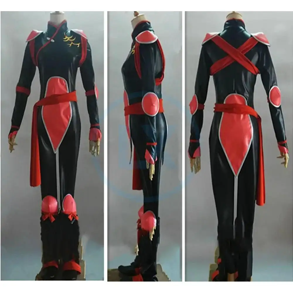 Anime Cosplay Kostüm Sango Battle Suit Cosplay Kostüm Overall Halloween Dressup Kleidung Frauen Männer
