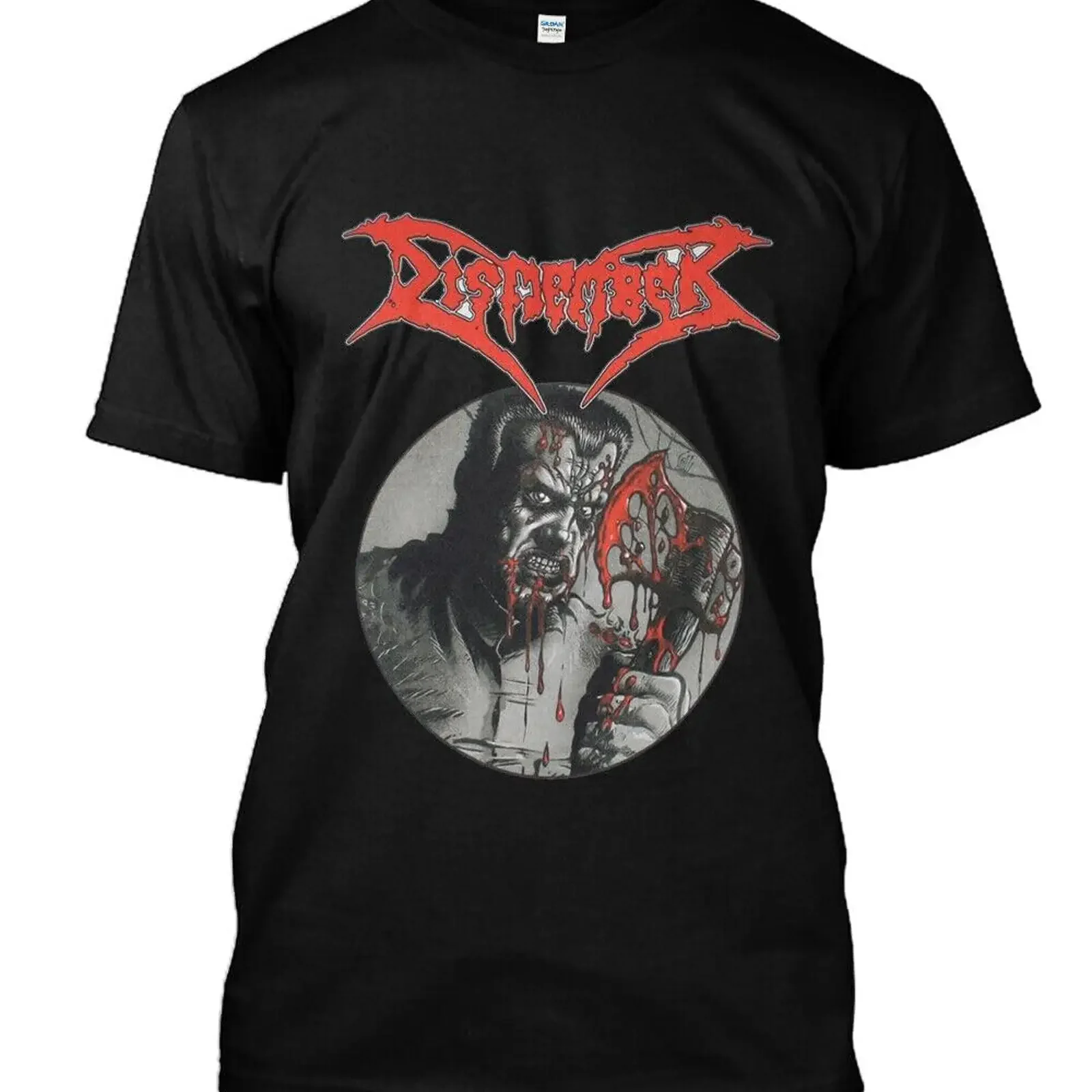 NWT 5979 DISMEMBER Skin Her Alive T Shirt Size S 4XL Black vintage Washed Casual Top For Everyday Wear graphic homme Soft