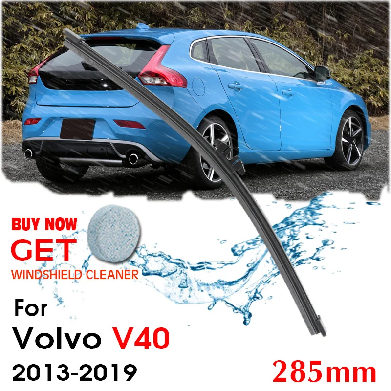 Car Wiper blade Rear Back Window Windscreen Windshield Wipers For Volvo V40 Hatchback 285mm 2013-2019 Auto Accessories