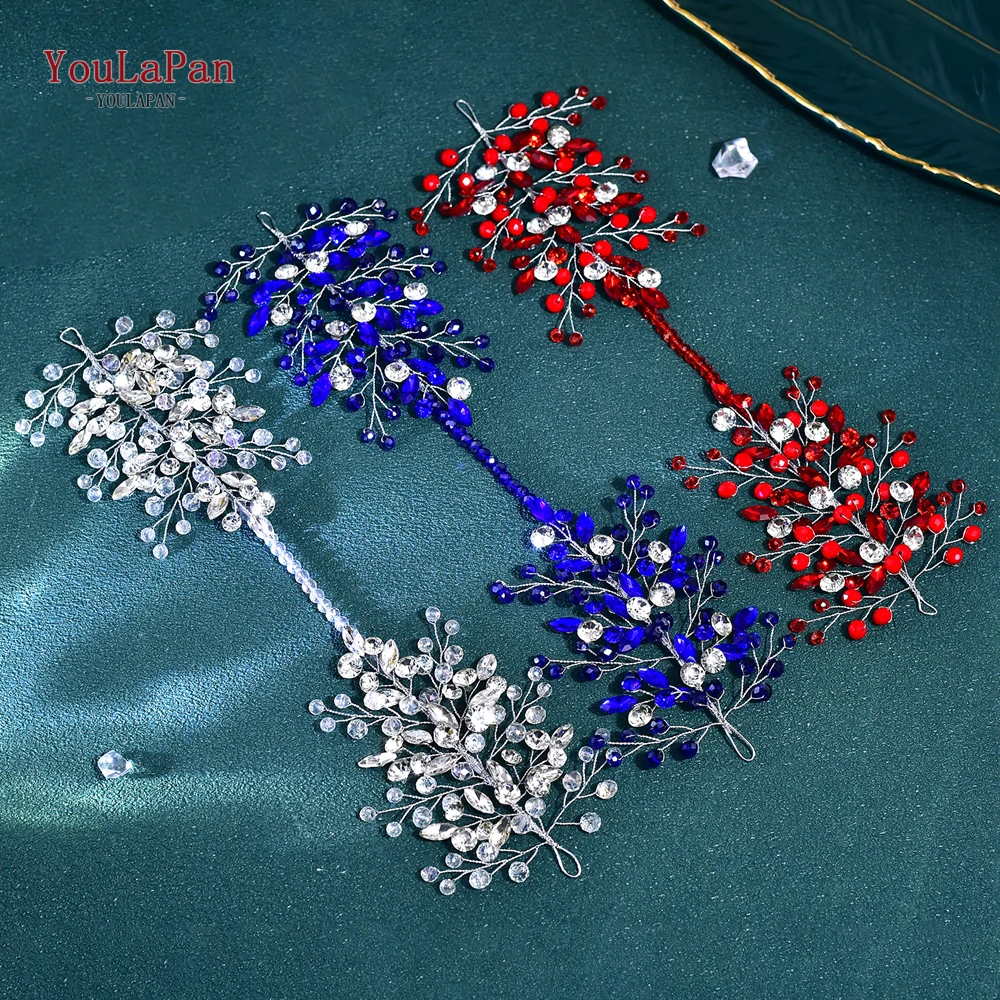 YouLaPan 3 Color Pearl Crystal Belt Bride Wedding Dress Waist Accessories Women Dress Belt  Prom Gown Sash Ornaments SH804