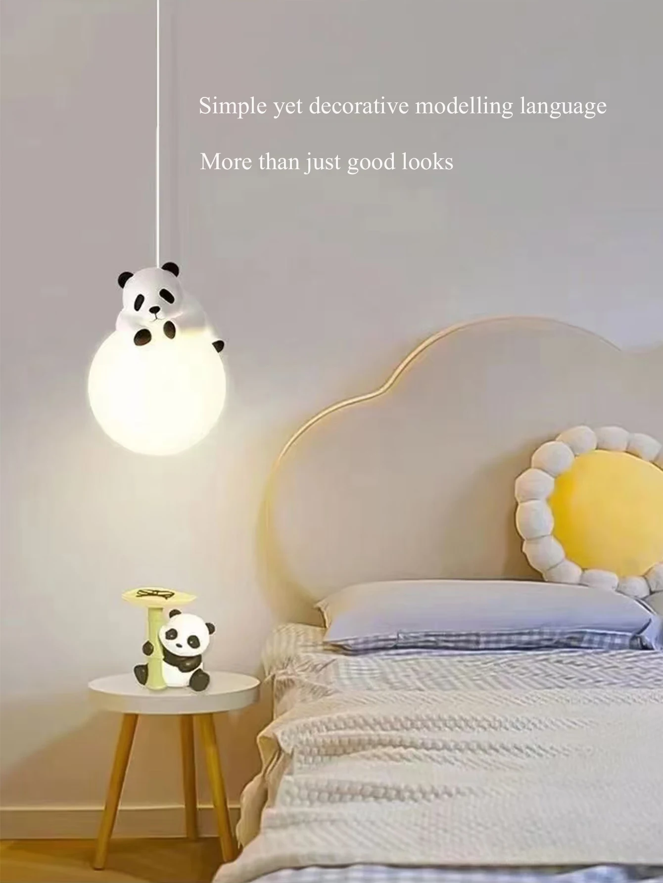 

Modern Boys and Girls Bedroom Animal LED Pendant Light, Bedroom, Hallway, Balcony Ceiling Lighting Decorative Bear Light.