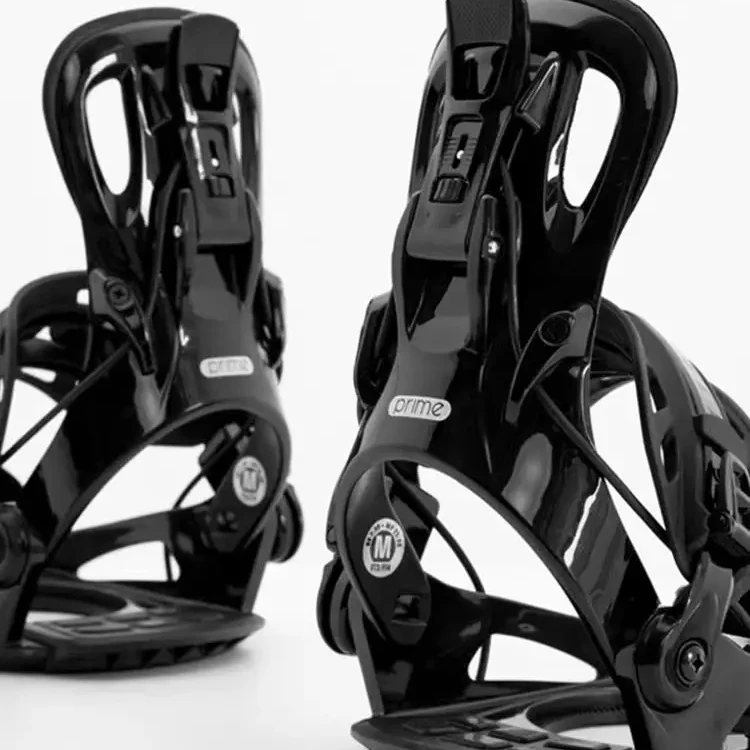C1 Pair Aluminium Adults Snowboard Binding All Size Adjustable Custom Snowboard Mounts Bindings