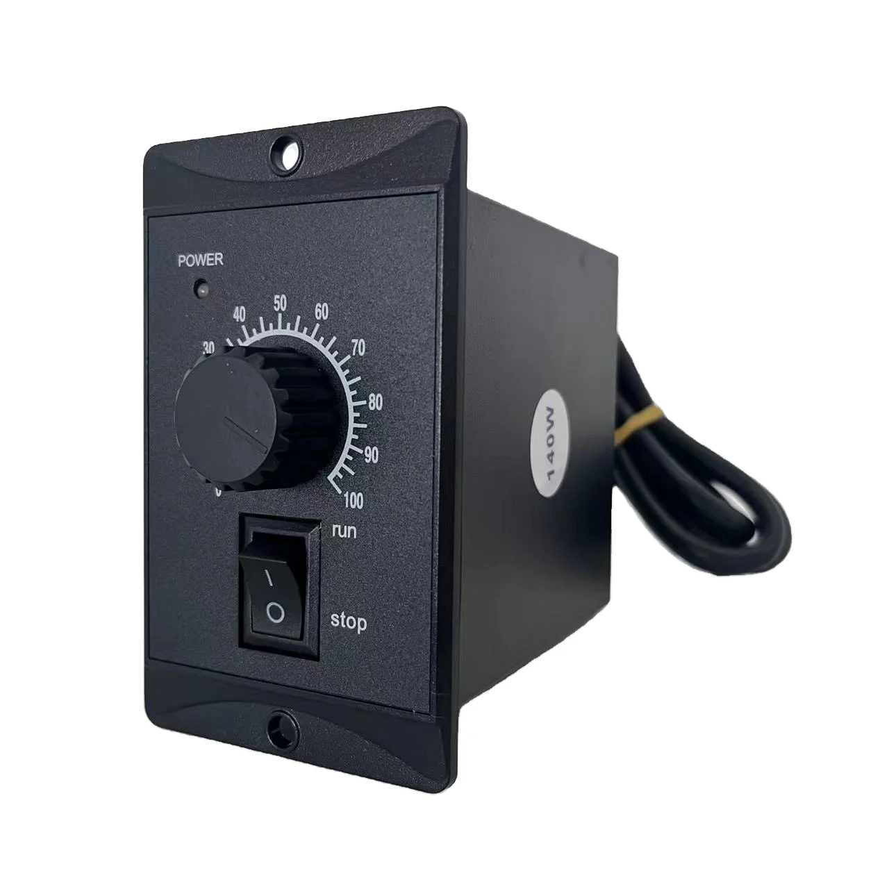 220V 50Hz 6W-250W AC Single Phase Asynchronous Motor Speed Controller IP54 Protection 2A Max Current Panel Type