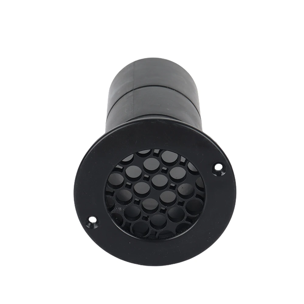 1PC Caravan Motorhome Gas Drop Out Round Floor Vent Black durable Campervan RV Camper Parts Accessories 75mm X 120mm