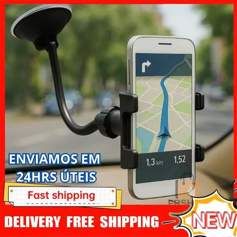 NEW Car Phone Holder Windshield Holder For Phone In Car Support Mobile Phone GPS Mount Desk Table Cell Mobile Phone Holder Stand