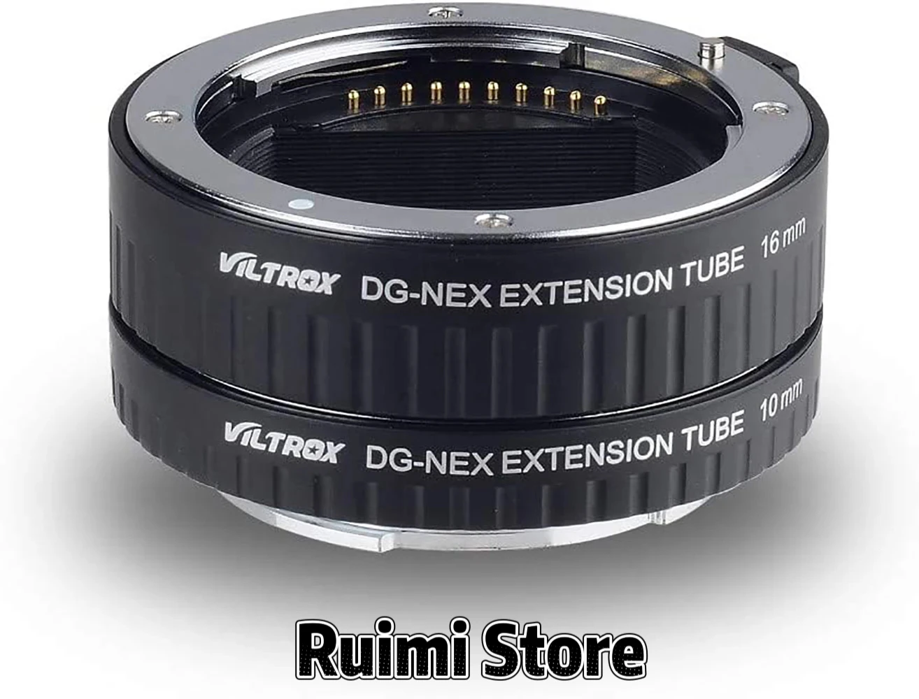 Viltrox DG-NEX montaje de Metal enfoque automático AF Macro extensión tubo anillo conjunto para Sony E montaje cámara sin espejo A9 A7RIII A7RII A7III