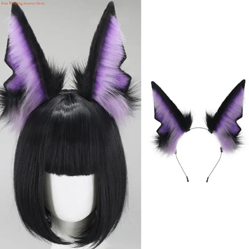G92D Music Festivals Wolf Ear Headband Girl Hairband Cosplay Anime Character Headband