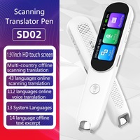 SD02 Intelligent Translation Machine Offline Chinese English Scanning with 112 Multilingual Translation Pens