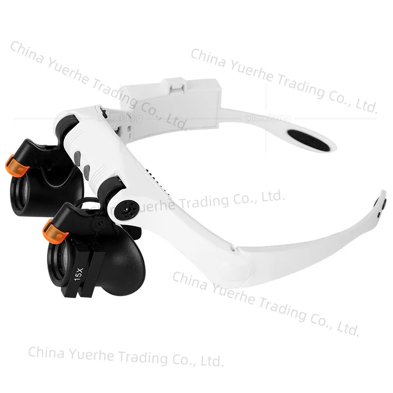 

LED lamp replaces 21 kinds of magnification combination head-mounted magnifying glass precision part inspection