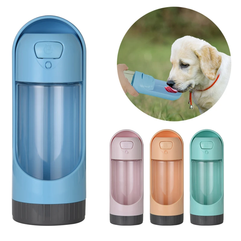 

C5 Portable Dog Water Bottle Drinking Bowls For Small Dogs Cats Outdoor Pet Water Dispenser Puppy Activated Carbon Filter Bowl