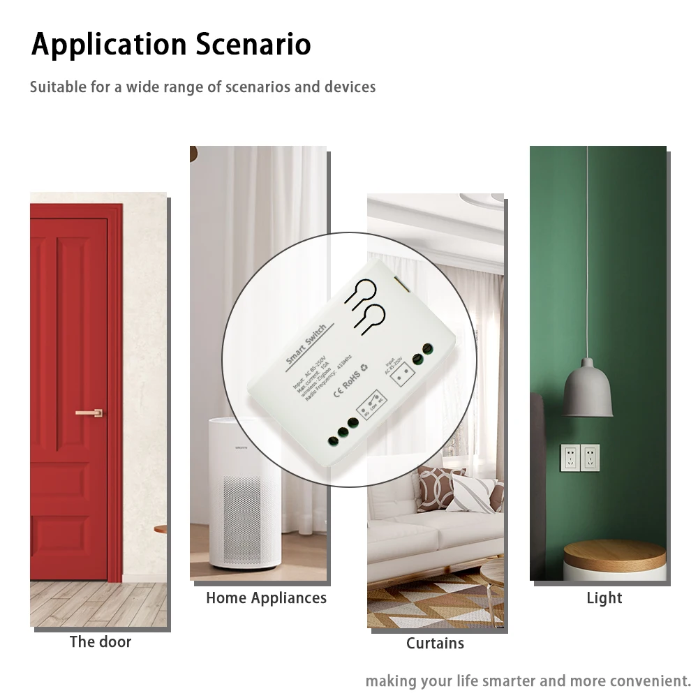 Zigbee-スマートリレーモジュール,1チャンネル,AC, DC, 7-32V, USB, 5V, RF,ワイヤレス,リモートコントロール,スマートホーム,Alexaで動作