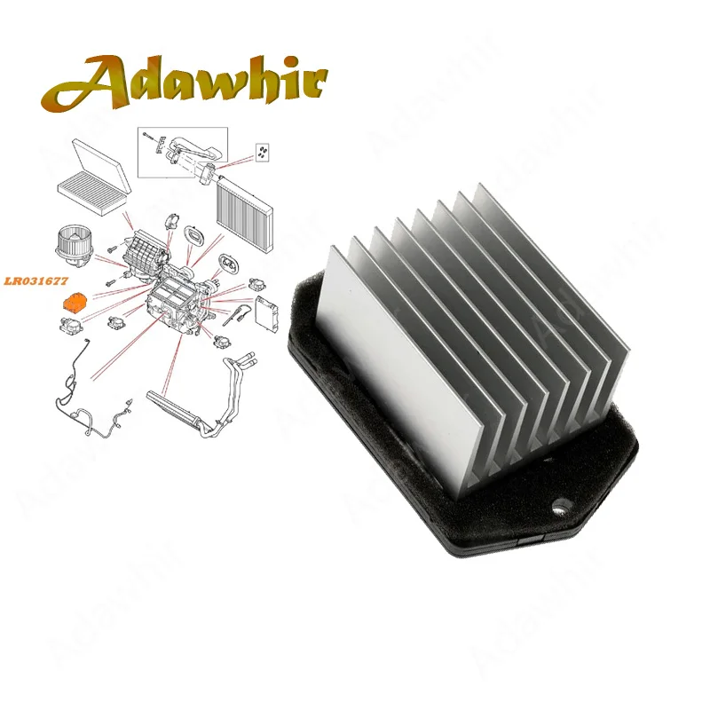 

HVAC Blower Motor Resistor 4-Pin OEM LR031677 for Range Rover Sport LR3 LR4 / Discovery 4
