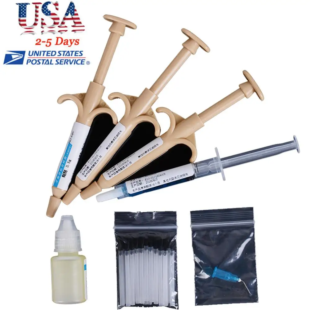 Enhance Your Smile: Dental Orthodontic Resin Kit - Self-Curing Composite for Bonding & Treatment