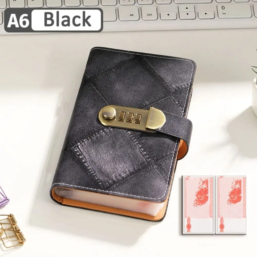 50 fogli di buste per sfide di risparmio, raccoglitore portatile in pelle PU con serratura, manuale di risparmio ricaricabile