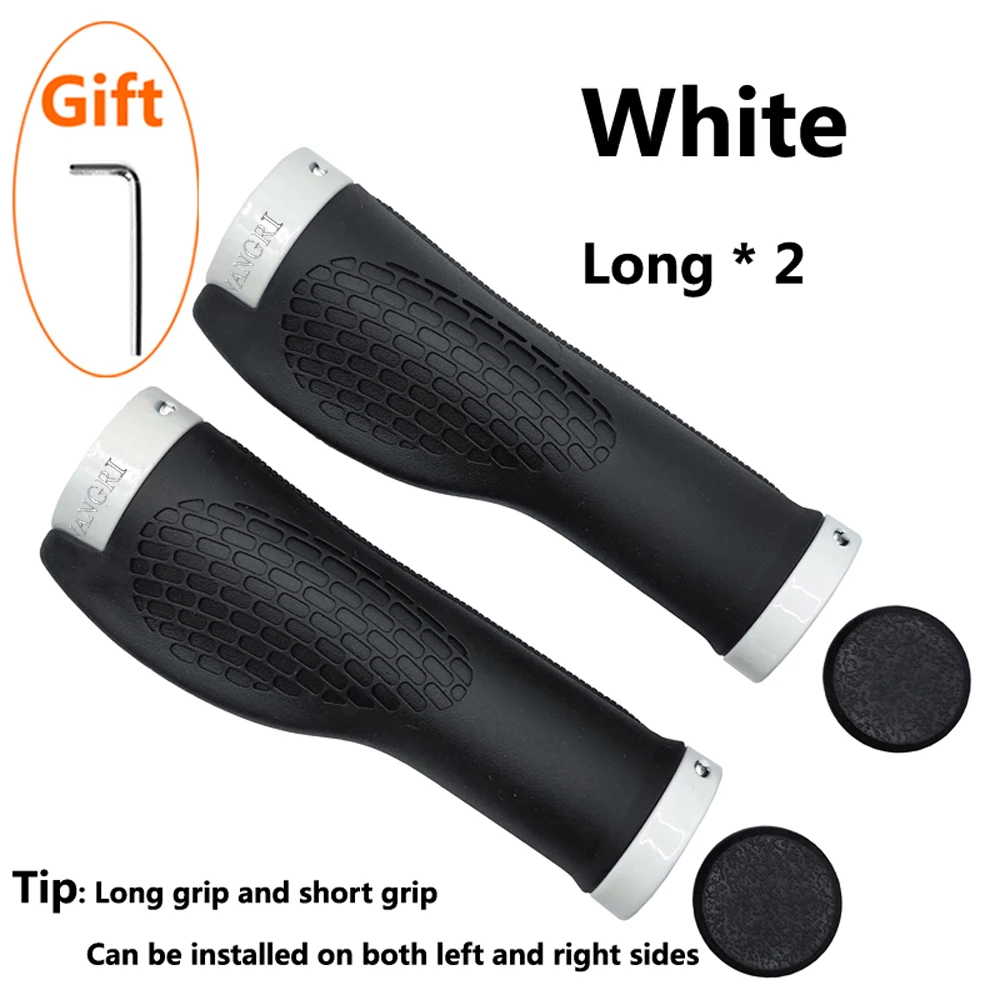 SHIZIWANGRI Fahrradlenkergriffe, langer und kurzer Gummigriff für Twist Shifter, Dual-Ring-Lock, Handauflage, passend für MTB-Faltrad – Detail 17