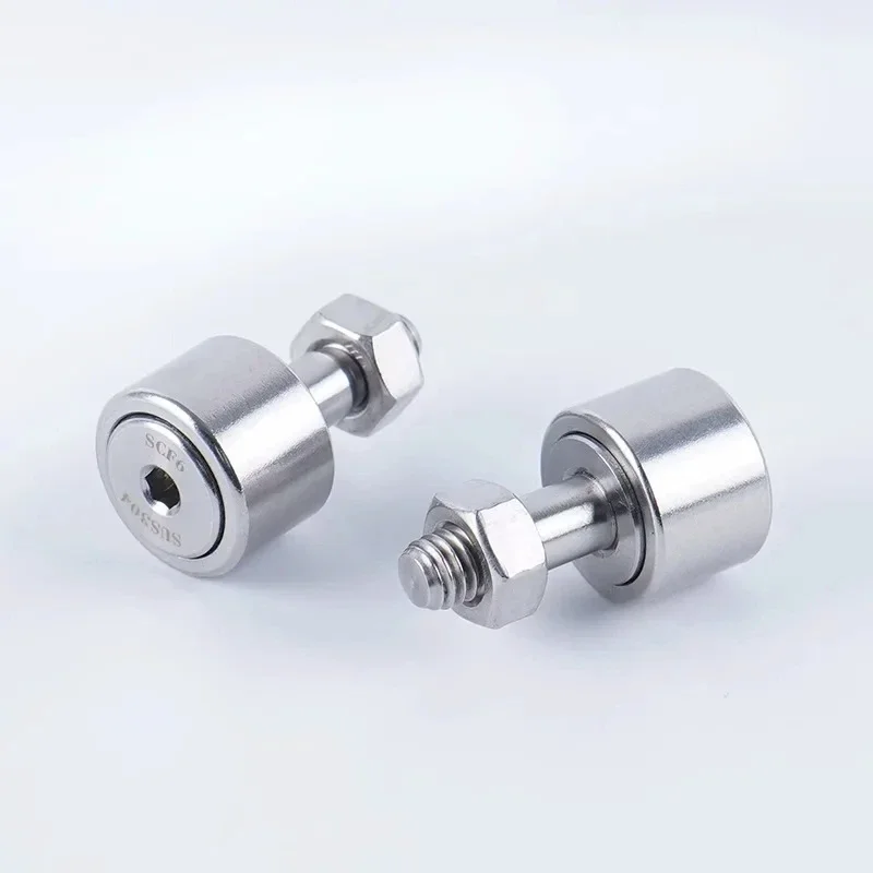 Parafuso de rolamento de rolo de agulha série SCF/CF tipo SCF3/4/5/6/8/10/12/16/18/20/24/30 CF3-20 KR10 KR12 KR13 KR16 KR19 KR22 - KR90