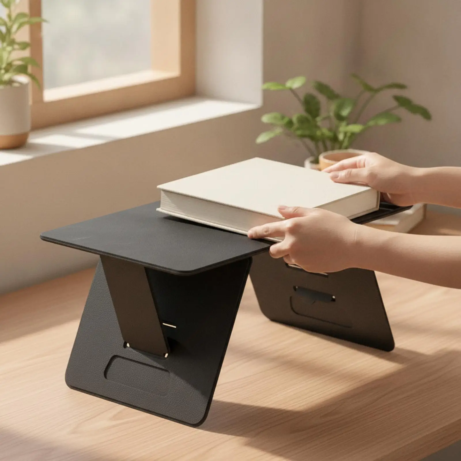 Adjustable Height Car Desk Stable Foldable Car Table Portable Multifunctional for Adults, Schoolwork, Road Trips
