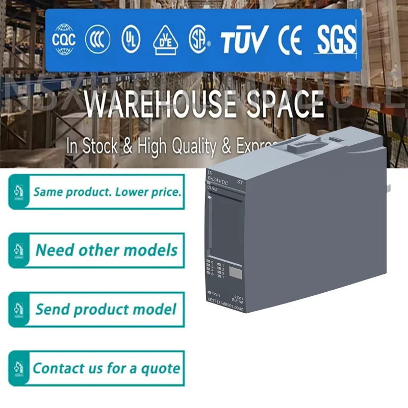 جديد وأصلي 6ES7131-6BF01-0AA0 6ES7 131-6BF01-0AA0 ET 200SP #1