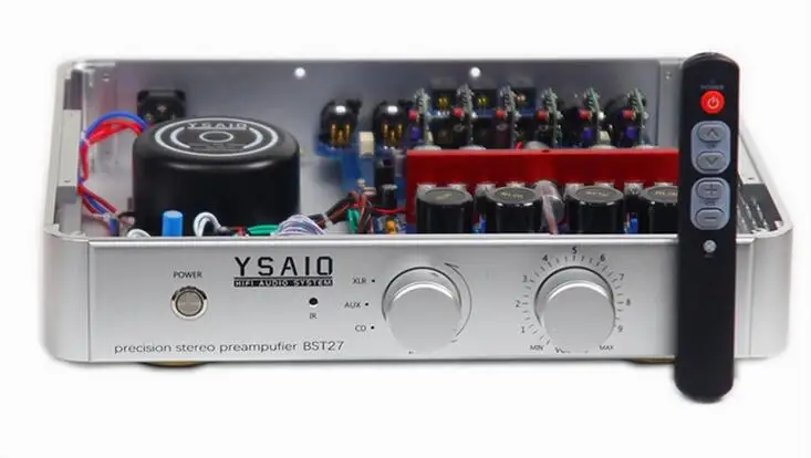 BST27 Fully Balanced hifi class A preamplifier with remote control Refer to BRYSTON circuit